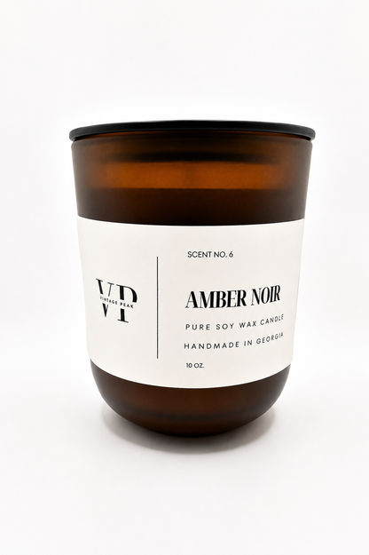 Amber Noir Candle 10 oz.