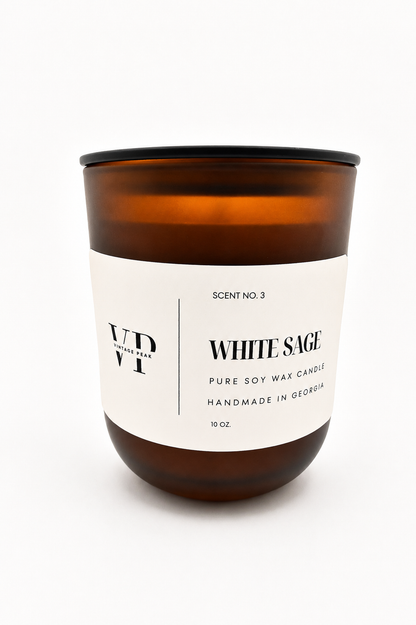 White Sage Candle 10 oz.