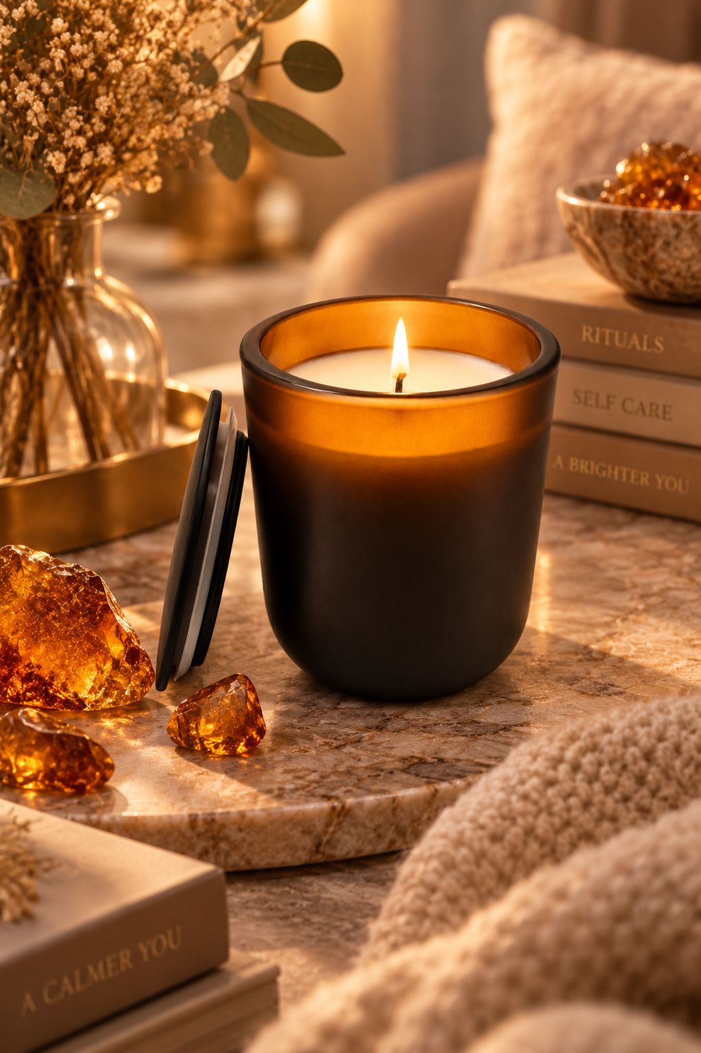 Amber Noir Candle 10 oz.
