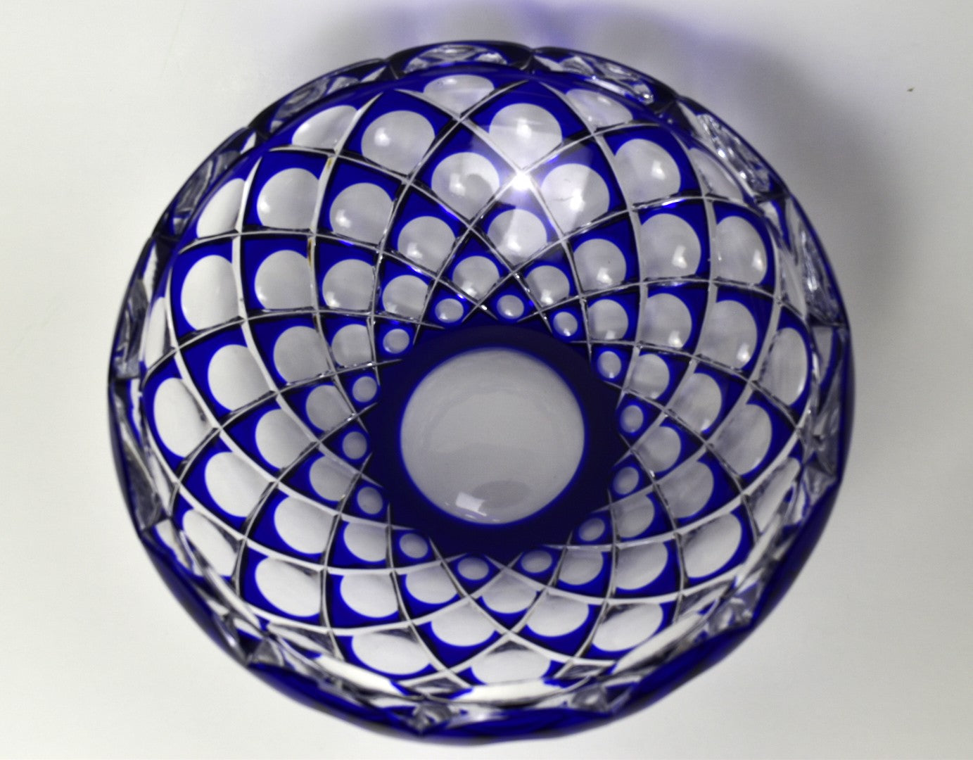 Bohemian Glass Bowl