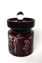 Bohemian Crimson Candy Dish