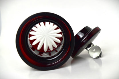 Bohemian Crimson Candy Dish