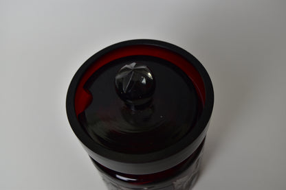 Bohemian Crimson Candy Dish